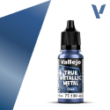 Acrylicos Vallejo True Metallic Metal : Base Ultramarine Blue - Image 2