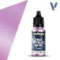 Acrylicos Vallejo True Metallic Metal : Light Amethyst Purple - Image 2