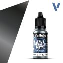 Acrylicos Vallejo True Metallic Metal : Airbrush Obsidian Black - Image 2