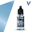 Acrylicos Vallejo True Metallic Metal : Light Ultramarine Blue - Image 2