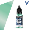 Acrylicos Vallejo True Metallic Metal : Light Beetle Green - Image 2