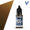 Acrylicos Vallejo True Metallic Metal : Shade Imperial Gold - Image 2