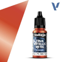 Acrylicos Vallejo True Metallic Metal : Airbrush Forged Red - Image 2