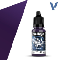 Acrylicos Vallejo True Metallic Metal : Shade Celestial Violet - Image 2