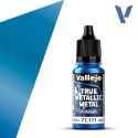 Acrylicos Vallejo True Metallic Metal : Airbrush Sapphire Blue - Image 2
