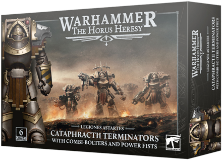 Legiones Astartes Cataphractii Terminators with Combi-bolters and Power Fists