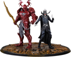 DC Multiverse The Merciless & The Batman Who Laughs (Knight Armor) Figures - Image 2