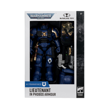 Warhammer 40k Lieutenant in Phobos Armour Figure