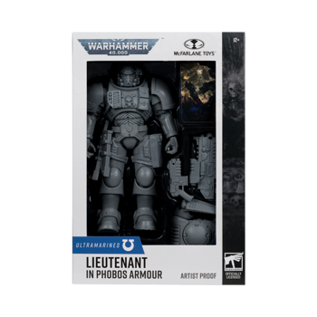 Warhammer 40k Lieutenant in Phobos Armour Artist Proof Figure