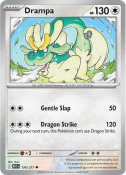Drampa single card from Pokemon