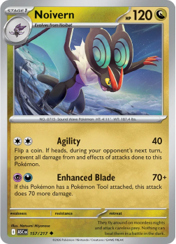 Noivern single card from Pokemon