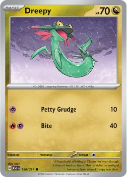 Dreepy single card from Pokemon