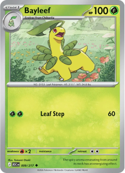 Bayleef single card from Pokemon