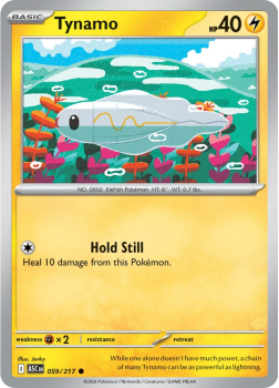 Tynamo single card from Pokemon
