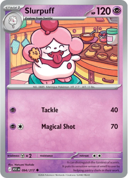 Slurpuff single card from Pokemon