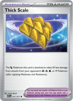 Thick Scale single card from Pokemon