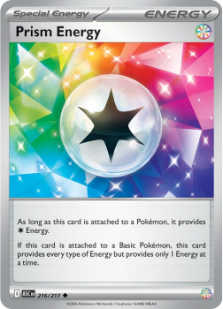 Prism Energy single card from Pokemon