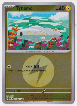 Tynamo (REVERSE HOLO) single card from Pokemon