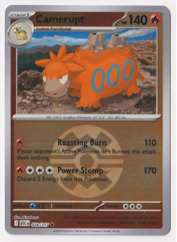Camerupt (QUICK BALL REVERSE HOLO) single card from Pokemon