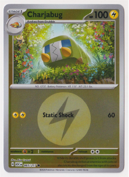 Charjabug (REVERSE HOLO) single card from Pokemon