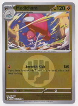Medicham (REVERSE HOLO) single card from Pokemon