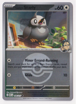 Larry's Starly (POKE BALL REVERSE HOLO) single card from Pokemon