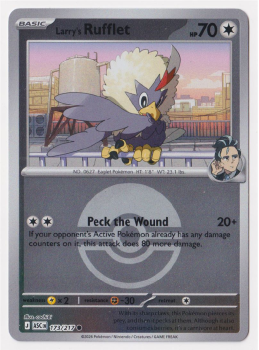 Larry's Rufflet (POKE BALL REVERSE HOLO) single card from Pokemon