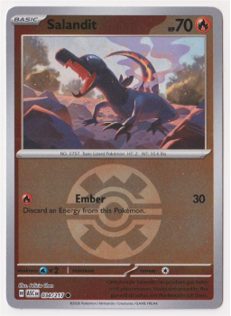 Salandit (QUICK BALL REVERSE HOLO) single card from Pokemon