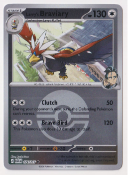 Larry's Braviary (POKE BALL REVERSE HOLO) single card from Pokemon