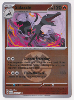 Salazzle (QUICK BALL REVERSE HOLO) single card from Pokemon