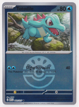 Totodile (FRIEND BALL REVERSE HOLO) single card from Pokemon