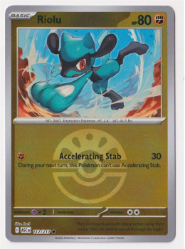 Riolu (FRIEND BALL REVERSE HOLO) single card from Pokemon