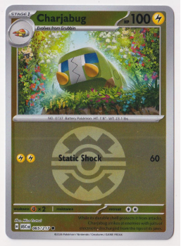 Charjabug (QUICK BALL REVERSE HOLO) single card from Pokemon