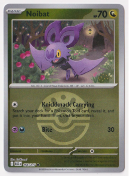 Noibat (FRIEND BALL REVERSE HOLO) single card from Pokemon