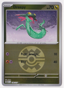 Dreepy (QUICK BALL REVERSE HOLO) single card from Pokemon