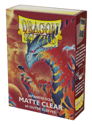 Dragon Shield Japanese Size Card Sleeves - Matte Clear Outer (60 Sleeves)