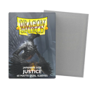 Dragon Shield Japanese Size Card Sleeves - Dual Matte Justice (60 Sleeves)