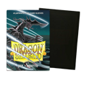 Dragon Shield Japanese Size Card Sleeves - Matte Jet (60 Sleeves)