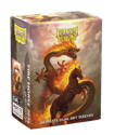 Dragon Shield Fire Horse 2026 - Matte Dual Art Sleeves Standard Size (100 Sleeves)