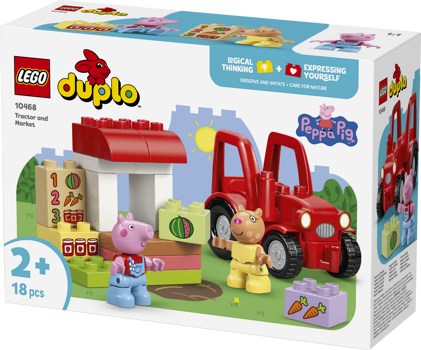 LEGO&reg; DUPLO Peppa Pig Tractor and Market (10468)
