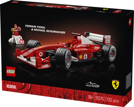 LEGO&reg; Icons Ferrari F2004 & Michael Schumacher (11375)