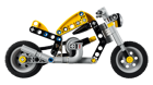 LEGO&reg; Technic Yellow Motorbike (42225) - Image 3