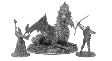 Dungeons & Dragons Metal Miniatures - 1977 Holmes Boxed Set