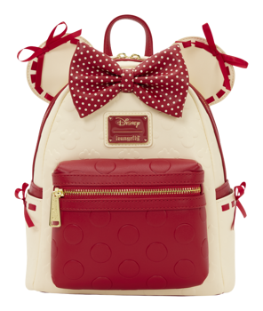 Loungefly - Minnie Rock The Dots Mini Backpack