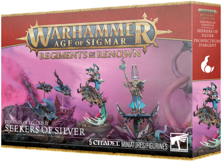 Warhammer Age of Sigmar : Disciples of Tzeentch Regiments of Renown Seekers of Silver