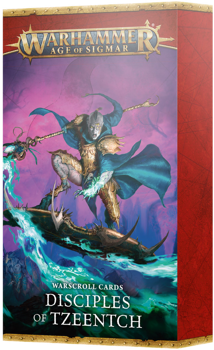 Warscroll Cards Disciples of Tzeentch