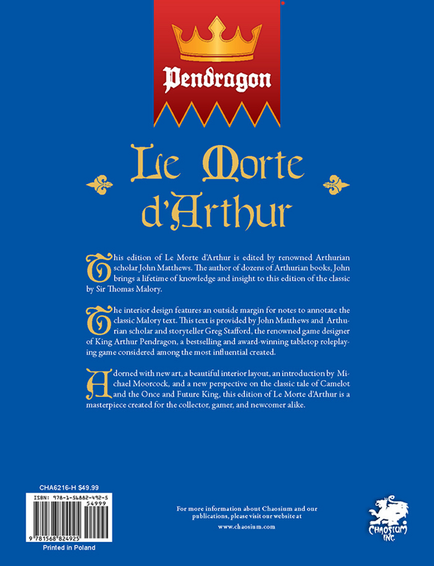 Pendragon The Annotated Le Morte d'Arthur ***DAMAGED ITEM*** - Image 2