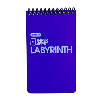 Paper Apps Labyrinth (Physical Notebook)