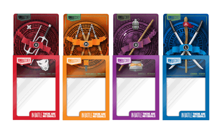 Unmatched Adventures: Teenage Mutant Ninja Turtles Card Sleeves | Chaos Cards Unmatched Adventures: Teenage Mutant Ninja Turtles Card Sleeves | Chaos Cards
