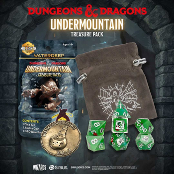 Dungeons and Dragons Undermountain Treasure Pack